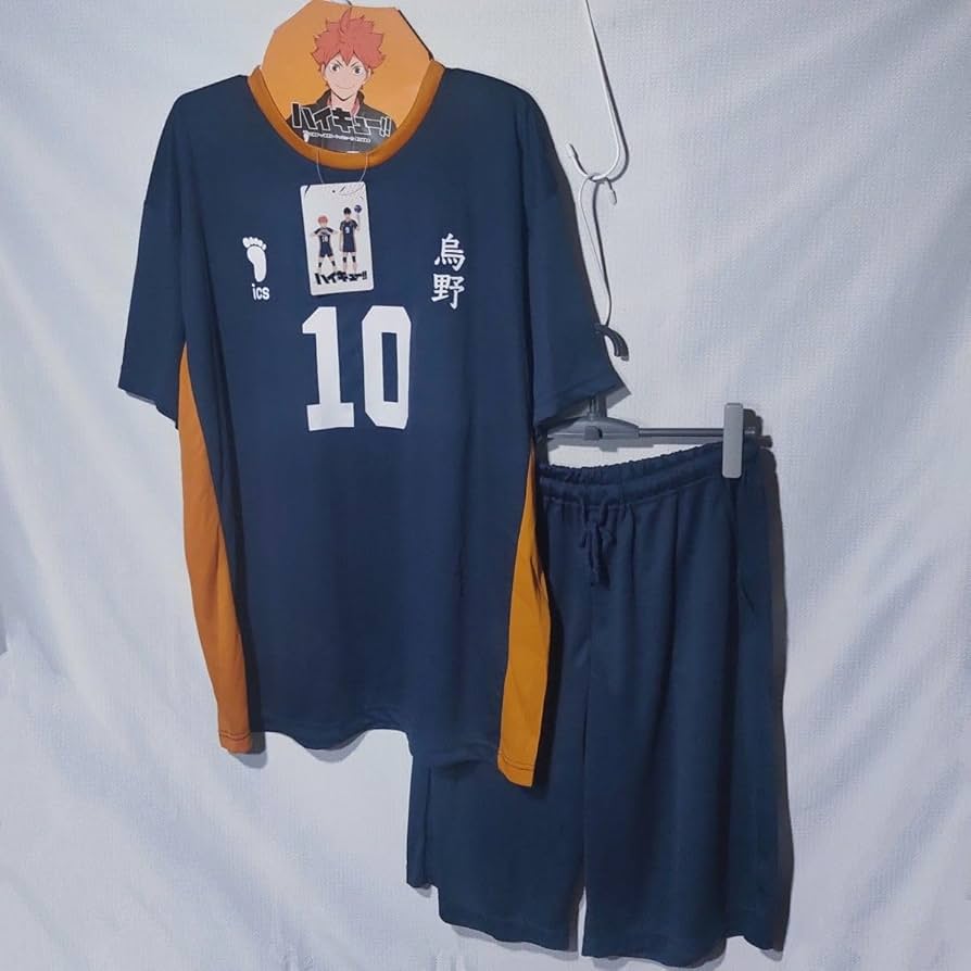Amazon.co.jp: 上下セット XL 日向翔陽 烏野高校 ハ イ キュ ー